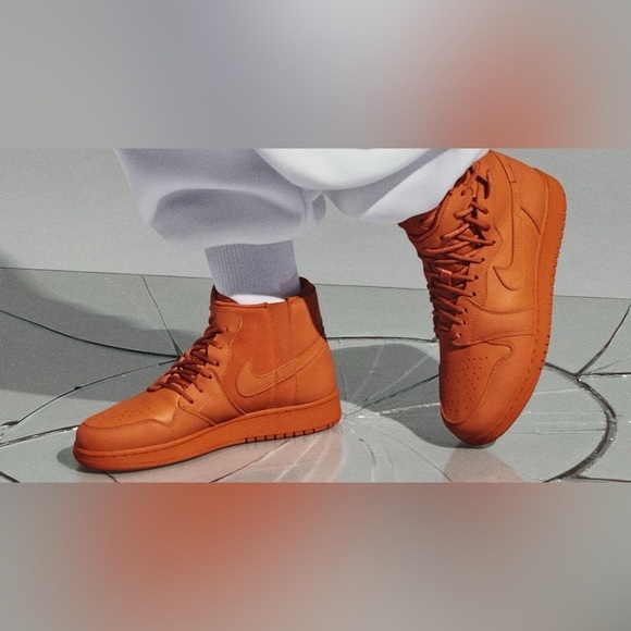 NEW AIR JORDAN 1 Rebel XX in Cinder Orange Womens Size 10 - Picture 12 of 12